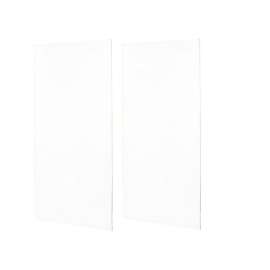 48-in W x 96-in H Solid Surface Shower Wall Panel in White