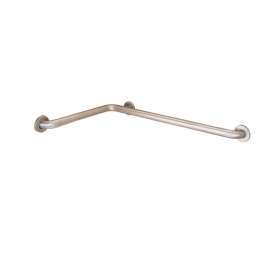 32-in D x 14-in W x 1.25-in H Stainless Steel Grab Bars
