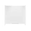 60-in D x 30-in W x 58-in H Veritek Bathtub Wall Kit in White