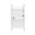 32-in D x 32-in W x 72-in H Veritek Shower Wall Surround in White