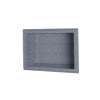 4.125-in D x 7.5-in W x 10.75-in H Solid Surface Soap Dish in Night Sky