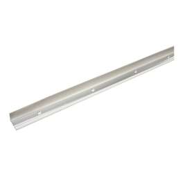 1.25-in D x 60-in W x 1-in H Aluminum Shower Threshold in White/Aluminum