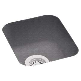 13.375-in D x 15.375-in W x 7-in H Solid Surface Undermount Bar Sink with 0-Hole in Night Sky