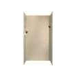 36-in D x 36-in W x 72-in H Solid Surface Shower Wall Surround in Bermuda Sand