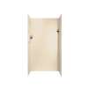 36-in D x 36-in W x 72-in H Solid Surface Shower Wall Surround in Tahiti Sand