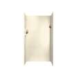 36-in D x 36-in W x 72-in H Solid Surface Shower Wall Surround in Pebble