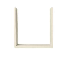 10-in D x 36-in W x 36-in H Solid Surface Window Trim Kit in Pebble