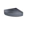 16.313-in D x 16.313-in W x 4-in H Solid Surface Shower Seat in Night Sky