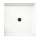 38.375-in D x 37.188-in W x 3.75-in H Solid Surface Shower Base in Tahiti White