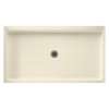 60.375-in W x 32.188-in D x 5.5-in H Solid Surface Shower Base in Pebble