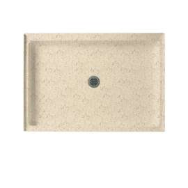 42.375-in W x 34.188-in D x 5.5-in H Solid Surface Shower Base in Tahiti Desert