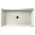 60.375-in D x 34.188-in W x 5.5-in H Solid Surface Shower Base in Bisque