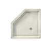 38.125-in D x 38.125-in W x 5.5-in H Solid Surface Shower Base in Bisque