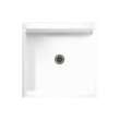 32-in D x 32-in W x 5.5-in H Veritek Shower Base in White