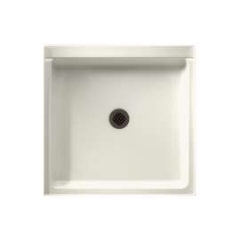 32-in D x 32-in W x 5.5-in H Veritek Shower Base in Bisque
