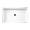 34-in D x 54-in W x 5.5-in H Veritek Shower Base in White