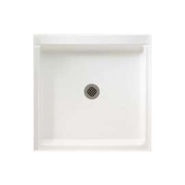 42-in D x 42-in W x 5.5-in H Veritek Shower Base in White