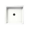 36.063-in D x 36.063-in W x 5.5-in H Veritek Shower Base in White