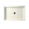 48.375-in W x 34.188-in D x 5.5-in H Solid Surface Shower Base in Bisque