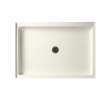 48.375-in W x 34.188-in D x 5.5-in H Solid Surface Shower Base in Bisque