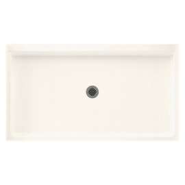 60.375-in W x 32.188-in D x 5.5-in H Solid Surface Shower Base in Baby's Breath