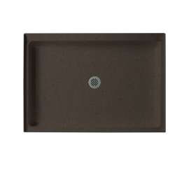 42.375-in W x 34.188-in D x 5.5-in H Solid Surface Shower Base in Canyon