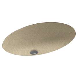 22.5-in W x 16-in D x 5.625-in H Solid Surface Undermount Bathroom Sink