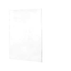 SS-6296-1-010 62-in W x 96-in H Solid Surface Shower Wall Panel in White