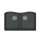 32-in D x 21-in W x 9.0625-in H Granite Undermount Double Bowl Kitchen Sink with 1-Hole in Nero