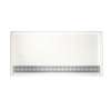 34-in D x 64-in W x 5.33-in H Solid Surface Shower Base in Tahiti White