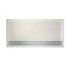 34-in D x 64-in W x 5.33-in H Solid Surface Shower Base in Bisque