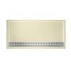 34-in D x 64-in W x 5.33-in H Solid Surface Shower Base in Bone