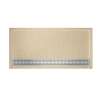 34-in D x 64-in W x 5.33-in H Solid Surface Shower Base in Bermuda Sand