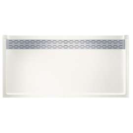 34-in D x 64-in W x 5.33-in H Veritek Shower Base in Bisque