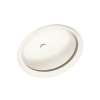 16-in D x 22.5-in W x 5.5-in H Solid Surface Undermount Bathroom Sink in Bisque