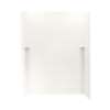 36-in D x 62-in W x 72-in H Solid Surface Shower Wall Kit in Tahiti Matrix