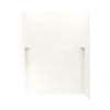 36-in D x 62-in W x 72-in H Solid Surface Shower Wall Kit in Baby's Breath