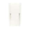 36-in D x 36-in W x 72-in H Solid Surface Shower Wall Kit in Tahiti White