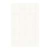 SSSQ-6296-1-011 62-in W x 96-in H Solid Surface Shower Wall Panel in Tahiti White