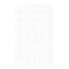 SSSQ-6296-1-035 62-in W x 96-in H Solid Surface Shower Wall Panel in Arctic Granite