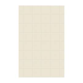 SSSQ-6296-1 62-in W x 96-in H Solid Surface Shower Wall Panel