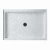 48.375-in W x 34.188-in D x 5.5-in H Solid Surface Shower Base in Tundra