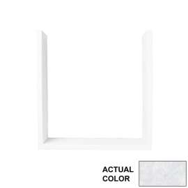 10-in D x 36-in W x 36-in H Solid Surface Window Trim Kit in Ice