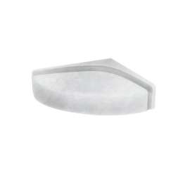 16.313-in D x 16.313-in W x 4-in H Solid Surface Shower Seat in Tundra