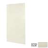 48-in W x 96-in H Solid Surface Shower Wall Panel in Ivory Glass