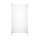 36-in D x 48-in W x 72-in H Solid Surface Shower Wall Surround in White