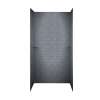 36-in D x 48-in W x 72-in H Solid Surface Shower Wall Surround in Night Sky