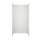 36-in D x 48-in W x 72-in H Solid Surface Shower Wall Surround in Bisque