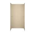 36-in D x 48-in W x 72-in H Solid Surface Shower Wall Surround in Bermuda Sand