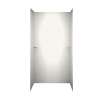 36-in D x 48-in W x 72-in H Solid Surface Shower Wall Surround in Tahiti Ivory